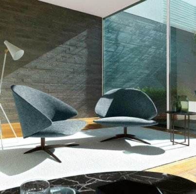 Modern 1 Sitzer Couch Polster Sitz Textil Leder Couchen Sofas Sofa