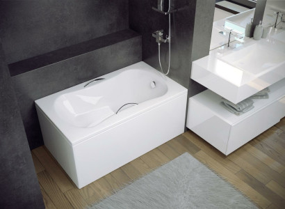 Badewanne Eckwanne Eck 120*70 cm Acrylwanne Wanne Bad Eckbadewanne