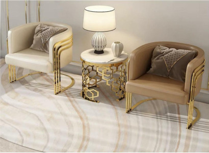 Sessel Club Lounge Design Lehn Stuhl Polster Sofa 1 Sitzer Büro Neu