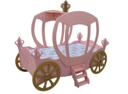KINDERBETT Prinzessinen Bett Kutsche Neu JUGENDBETT AUTO BETT BETTEN CARRIAGE