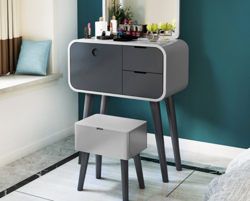 Konsolen Tisch Schminktisch Schmink Tische Konsole Schlaf Zimmer Sekretär Metall