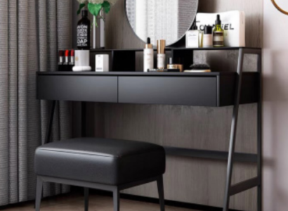 Designer Konsolen Schminktisch Kosmetik Tisch Spiegel Kommode