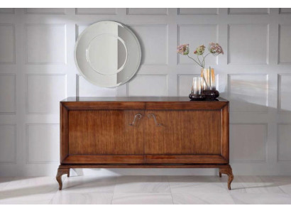 Braunes Sideboard Kommode Schränke Kommoden Holz Luxus Wohnzimmer Möbel Schrank