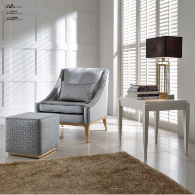 Gruppe Sessel Ohrensessel Beistelltisch Couchtisch Modern Set 2tlg Wohnzimmer