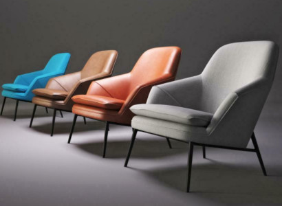 Sessel Design Couch Sofa Relax Textil Lounge Luxus Leder Club Polster