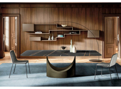 Moderner Esstisch Tisch Tische Esszimmer Luxus Möbel Design Stein Küche Neu