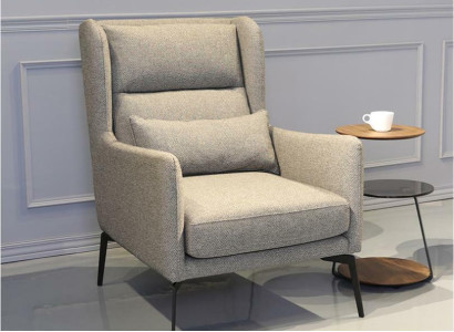 Sessel Stuhl Polster Fernseh leder Textil Holz Stoff Design Lounge Club Relax