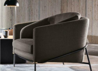 Moderner Design Sessel Wohnzimmer Einsitzer Sofa Couch Lounge Club
