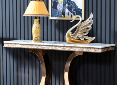 Designer Edelstahl Konsolentisch Tisch Konsole Konsolentische