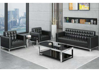 Büro Möbel Sofagarnitur 321 Sitzer Garnitur Polstersofa Sitz Design