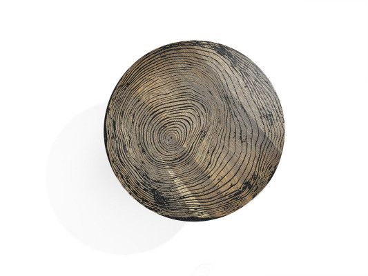 Modern Holz Couchtische Rund 2x Couchtische Möbel Design Wohnzimmer 