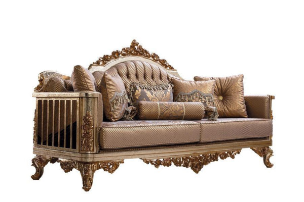 Wohnzimmer Set Sofagarnitur 3+1 Sitzer Sofa Couch Klassische Couchen