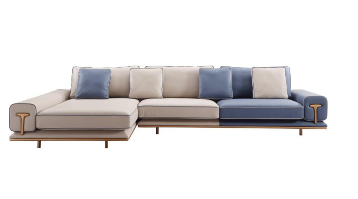 Ecksofa L form Eckgarnitur Großes Sofa Polstersofa Stoffsofa Neu Wohnzimmer