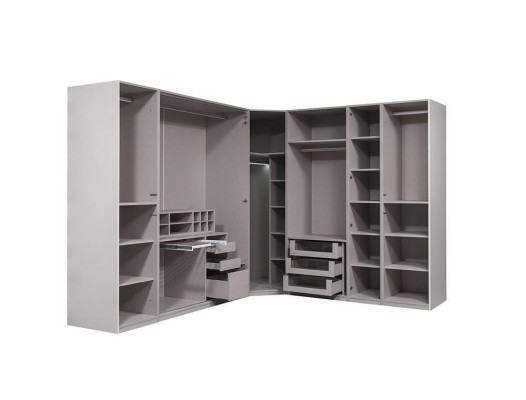 Eckschrank Design Luxus Schlafzimmermöbel Holz Kleiderschrank Modern