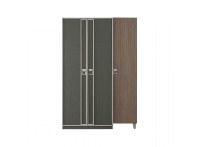 Holzschrank Kleiderschrank Kinderschrank Schrank Holz Grau Design