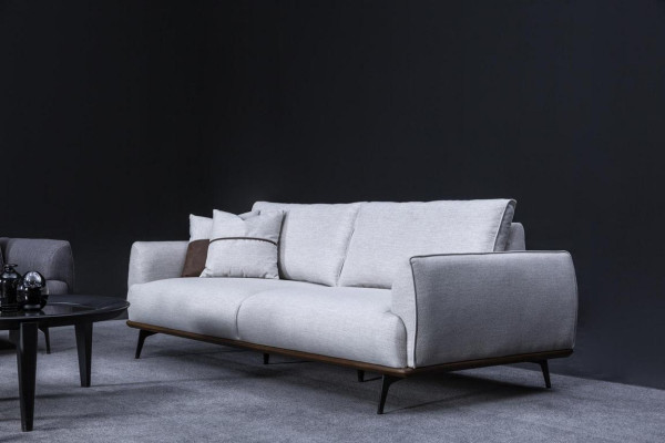Luxus Designer Dreisitzer Textilmöbel Wohnzimmer Polstersofas Neu