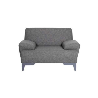 Grauer Designer Sessel Moderner Wohnzimmer 1-Sitzer Relax Polstersessel