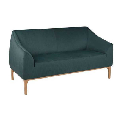 Grünes Sofa Designer 3-Sitzer Hochwertige Polster Möbel Textil Couch