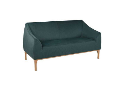 Grünes Sofa Designer 3-Sitzer Hochwertige Polster Möbel Textil Couch