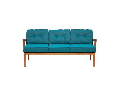 Türkis Dreisitzer Sitzbank Esszimmerbank Freistehende Sitzbänke Ottomane