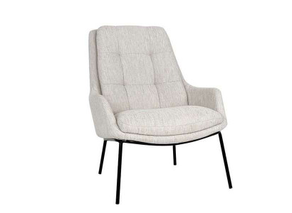 Designer Polster Stuhl Grauer Lehnstuhl Luxus Sessel Textil Einsitzer