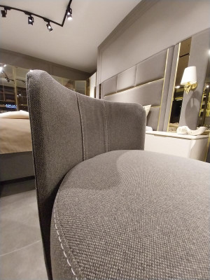 Rund Hocker Design Holz Möbel Luxus Wohnzimmer Design Fußhocker
