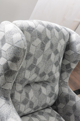 Set 2 tlg Wohnzimmer Sofagarnitur Dreisitzer Sofa Modern Sessel Textil