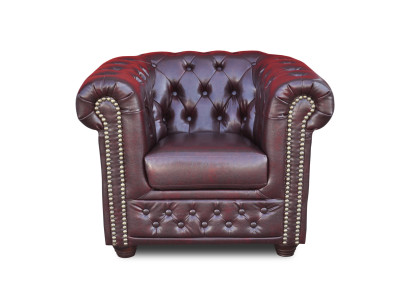 Chesterfield Sessel Fernseh Couch 1 Sitzer Sofa Stoff Textil Couchen Polster