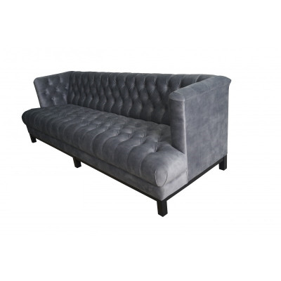 Klassische Design Couch Polster Sofa Dreisititzer Stoff Couchen 3 Sitzer Sofas