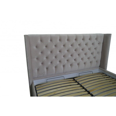 Chesterfield Bett Polster Doppel Hotel Deko Betten Schlafzimmer 180x200cm