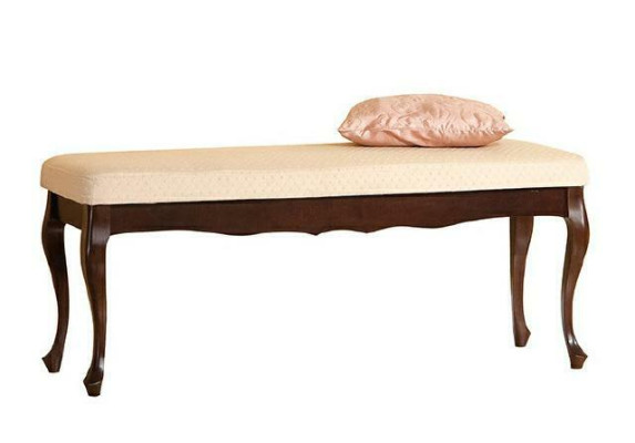 Klassischer Hocker Ottomane Fußhocker Chippendale Royal Sitzhocker Model W-Bsz