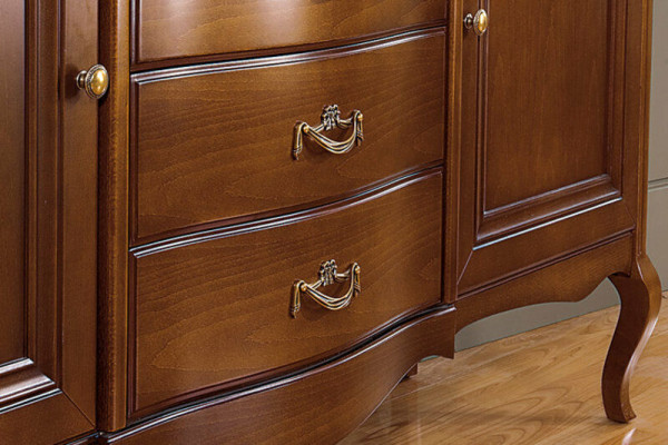 Echtholz Kommode Schrank Schränke Klassische Bar Vintage Rustikale Bar - PR - KB