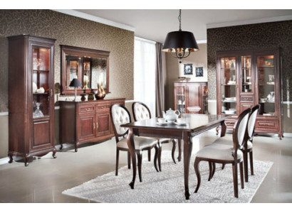 Esstisch Tisch Tische Echtholz Holztisch Klassischer Barock Style Esszimmer V-4