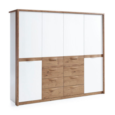 Klassische Schränke Schrank Eckschrank Kleiderschrank Holzschrank