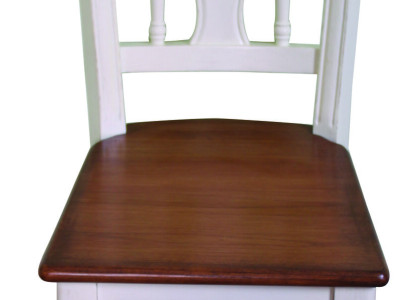 Echtholz Möbel Stuhl Set Esszimmer Design 1 Stuhl Neu Stühle Landhaus Lehnstuhl