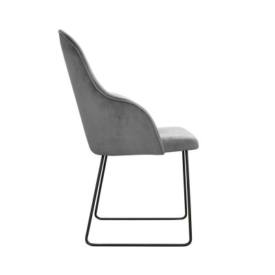 Design Stühle Stuhl Sitz Praxis Ess Zimmer Stoff Polster Textil Warte Kanzlei