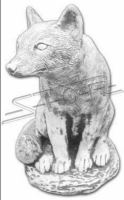 Garten Dekoration Fuchs Terrasse Stein Figuren Figur Dekorative Statue