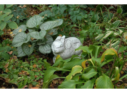 Garten Dekoration Hase Terrasse Stein Figuren Figur Deko Statue