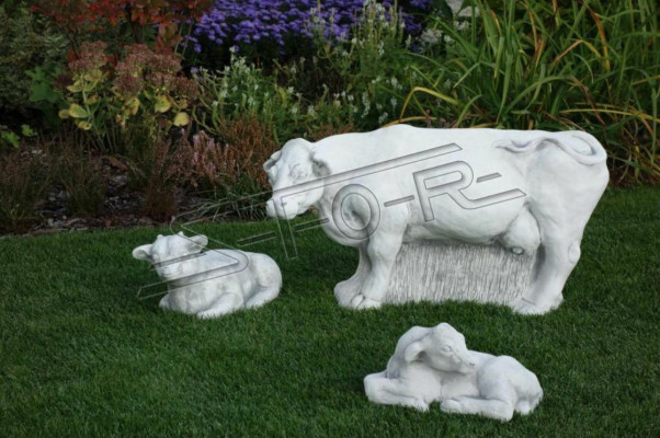 Garten Dekoration KalbTerrasse Stein Figuren Figur Deko Statue