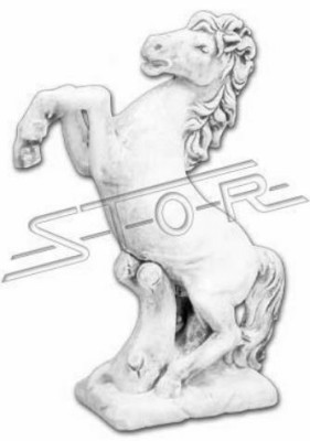 Garten Dekoration Pferd Statue Skulptur Figuren Skulpturen Designer