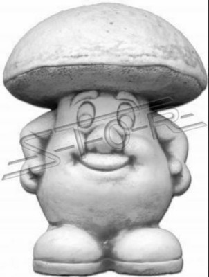 Garten Dekoration Pilz Terrasse Stein Dekor Figur Figuren Natur Statue