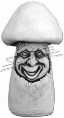 Garten Dekoration Pilz Terrasse Stein Figuren Dekor Figur Natur Statue