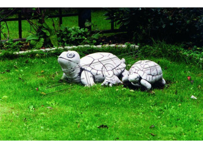 Garten Dekoration Schildkröte Terrasse Stein Figuren Figur Deko Statue