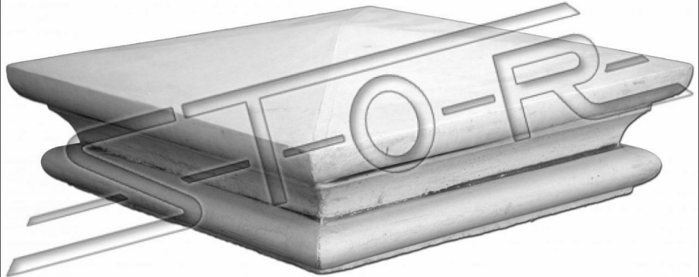 Garten Mauer Zaun Säulen Krone Dekoration Mauerwerk Kronen