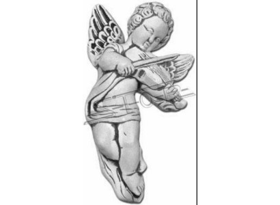 Gartenfigur Engel Fontaine 25cm Teichfigur Menschen Steinguss