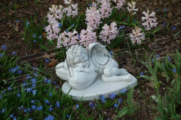 Grabengel Engel Schutzengel Grabschmuck Stein Dekoration Antik Stil Figur