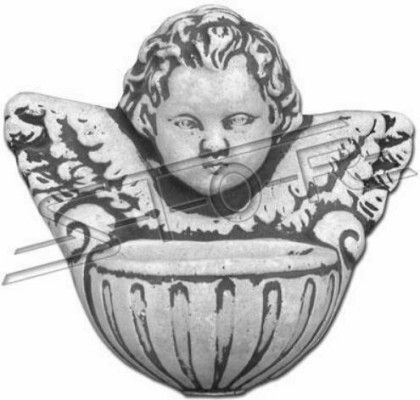 Grabengel Kreuz Grab Deko Grabschmuck Stein Dekoration Statue