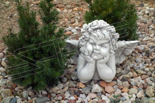 Grabschmuck Grab Stein Dekoration Figur Skulptur Engel Deko Gott Heilig