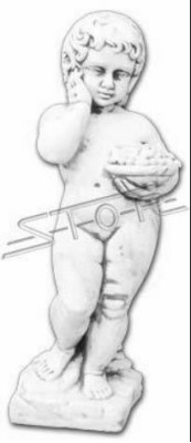 Junge 72cm Figur Statue Figuren Skulptur Statuen Garten Dekoration