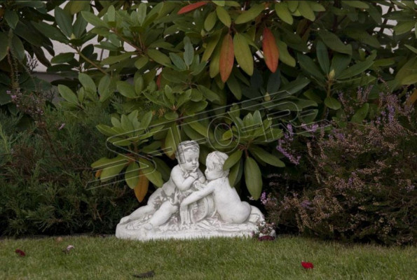 Kind 24cm Skulptur Design Figur Statue Garten Figuren Statuen